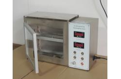China Fire Nozzle Dia9.5mm Horizontal Flammability Tester , FMVSS 302 Flammability Testing Machine supplier
