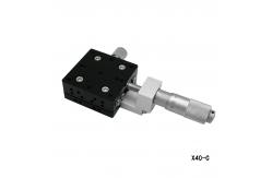 China Black Optical Alignment Manual Linear Stage Multifunction supplier