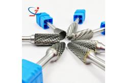 China High Rotating Speed  Tungsten Carbide Grinding Bit High Production Efficiency supplier