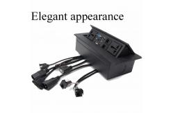 China Hidden Data Pop Up Power Socket Audio Video Information Connection Automatic supplier