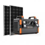 Lithium Battery Portable Solar Power Station Panels With Sipping 1000w Wireless Bank Station for sale