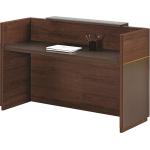 BAILI 1.6M Office Reception Desks Melamine Wooden Reception Desk for sale