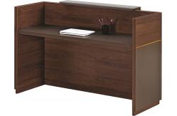 China BAILI 1.6M Office Reception Desks Melamine Wooden Reception Desk supplier
