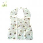 China Customized Laminated Disposable Baby Bibs 1 Ply Paper PE Film manufacturer
