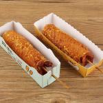 Eco Friendly Custom Hot Dog Boxes Food Paperboard Folders Box Factory