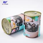 D153*173mm Empty Milk Powder Tin Can Packaging D125*180mm Custom