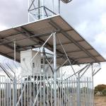 Hot Dip Galvanized Steel Q345 Q235 Mobile Tower For Telecommunication for sale