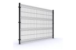 China Galvanized Welded 3d Curved Wire Mesh Fence For Garden supplier