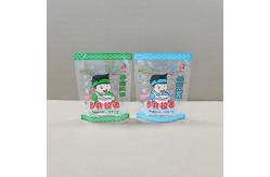 China Transparent Mylar Bags Stand Up Pouch For Food With Zipper supplier