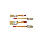 White 2 Inch Natural Bristle Brush Lacquer Paint Brush for sale