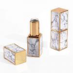 8g Ended Square Shape Lipstick Tube Container with Customizable Logo and Screen Printing