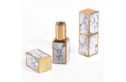 China 8g Ended Square Shape Lipstick Tube Container with Customizable Logo and Screen Printing supplier