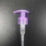 Transparent Purple Body Lotion Pump Non Spill 1.20 - 1.50ml/T for sale