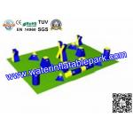 0.9 mm PVC Tarpaulin Inflatable Bunkers For Paintball Games for sale