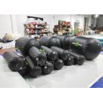 Black Custom Logo Airtight Inflatable Floating Boat PVC Marine Fenders for sale
