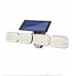 Solar Wall Light with Motion Sensor for Yard Garden with 4 Adjust angle Heads for sale