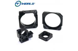 China 7075 Aluminium Machined Parts Custom Milling Service Black Anodizing supplier
