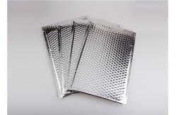 China Self Seal Silver Metallic Bubble Mailers , Bubble Wrap Envelopes Recyclable supplier