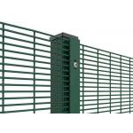 Q195 Steel 2997mm Anti Climb Security Fencing Clearvu Invisible Wall for sale