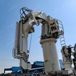 4T 14M Knuckle And Foldable Boom Marine Crane
