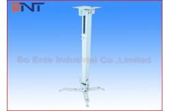 China Universal Projector Ceiling Mount Bracket With 43 - 65 Cm Retractable Pole supplier