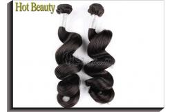 China Natural Wave Unprocessed Peruvian Virgin Human Hair Extensions For Women supplier