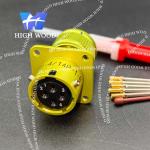 ZH23 Series Environmental Resistance Bayonet Electrical Connector , ZH23-4/14P-1-B for sale