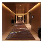 Custom Pattern Luxury Hospitality Carpet Wear Resisting For Hallway for sale