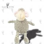 30 X 20cm Grey  Goat Dog Toy Child Friendly Dog Chew Toys for sale