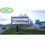 6000cd/m2 Brightness Outdoor Full Color  P6 P8 P10 led billboard 1/4 Scan Driving for sale