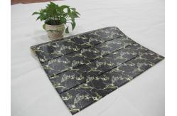 China 700*700mm 6.5mm Thick Pe Foam 3d Wall Panel Marble Design supplier