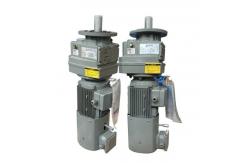 China Iron Casting coaxial Inline Helical Bevel Gear Unit Motor 14rpm-280rpm supplier