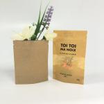 Recyclable CMYK 150mic Three Side Sealed Bag PET SGS For Tea Powder for sale