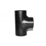 Casting Technique Black Seamless Pipe Fittings Reducing Thickness for sale