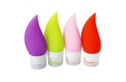 China OEM ODM BPA Free Squeezable Silicone Travel Bottles supplier