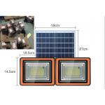 Remote Control PVC Solar 100lm/W Led Exterior Floodlight