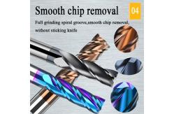 China 200mm Cutting Extra Long Endmill Flute Neck Tungsten Carbide Solid Cnc Brazed supplier