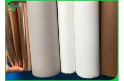 China Biodegradable Fabric Material Textured Washable Paper Roll 0.3mm - 0.8mm supplier