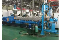 China 800Kg/H Capacity Twin Screw Extruder Easy Operation Double Screw Extruder Machine supplier