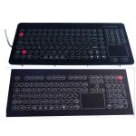 120 Keys Membrane Keyboard With Touchpad and Functions and FN Keys