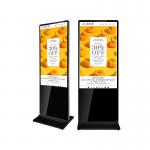 43 55 Inch Floor Standing Lcd Advertising Playing Equipment Hotel Digital Signage for sale
