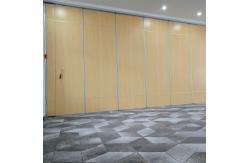 China Wooden Sliding Sound Proof Partitions / Meeting Room Movable Wall Panel supplier