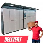 OEM CRS Parcel Delivery Lockers 22 Inch Screen With Android System for sale