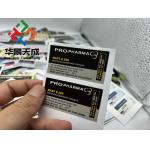 Single Side Printing Glass Vial Labels with Glossy Finish and UV Protection