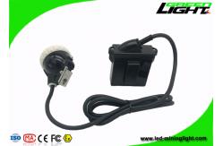 China ABS LED Mining Cap Lights IP68 6.6Ah Li - Ion Battery 10000lux Brightness supplier