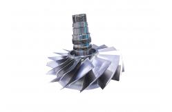 China Customized CNC Milling Machining High Precision Titanium Alloy Impeller supplier