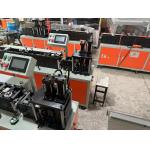 Customized Omron Control Air Filter Frame Making Machine With Adjustable Air Pressure for sale