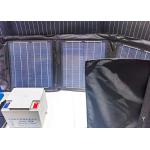 Outdoor Folding Solar Energy PV System 12V 400A Fast Charging Battery 3000W for sale