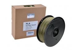 China Bronze Heat Resistant Plastic PLA Plastic Filament Safe For Reprap 3D Printer supplier