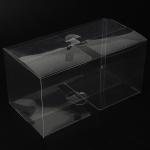 Custom Printed Hanger Foldable Clear Plastic Box for sale